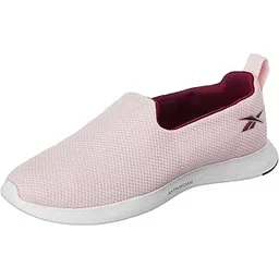 reebok Women Synthetic/Textile Out Bound Slip On W Walking Shoes Frost Berry/Punch Berry/Vector Navy UK-4-picture-20