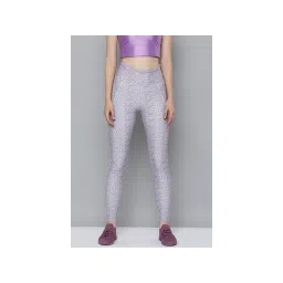 Reebok Womens Purple Lux Printed Tights-image-25