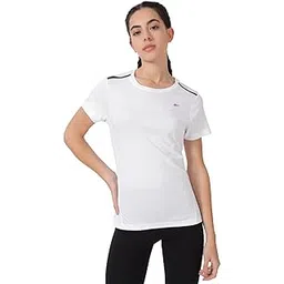 reebok Women's Solid Regular Fit T-Shirt-picture-30