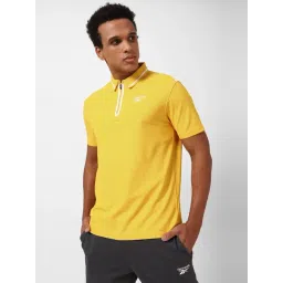 Reebok Yellow Slim Fit Sports Polo-picture-18