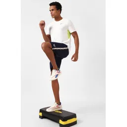 reebok Solid Men Dark Blue Regular Shorts image 4