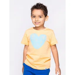 Reedoo Unisex Kids Bio Finish Graphic Printed Round Neck Cotton T-shirt-picture-23