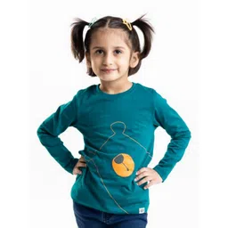 Reedoo Unisex Kids Bio Finish Graphic Printed Round Neck Cotton T-shirt-picture-37