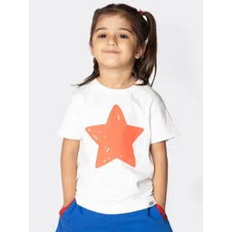 Reedoo Unisex Kids Bio Finish Graphic Printed Round Neck Cotton T-shirt-picture-39