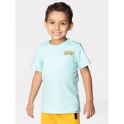 Reedoo Unisex Kids Bio Finish Solid Round Neck Cotton T-shirt-picture-16