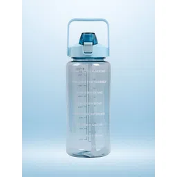 ReeQ Blue & White Typography Printed Sipper Lockable Lid Water Bottle 2000ml-picture-10
