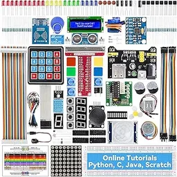 REES52 Raspberry Pi Starter Kit for Raspberry Pi 4B 3 B+ 400, Python C Java Scratch Code, 65 Projects for Raspberry Pi Beginners-picture-17