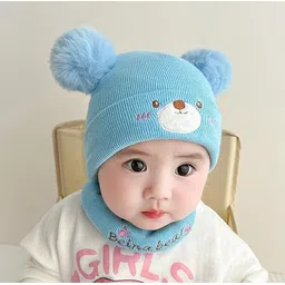 REFFER Unisex Kids Woollen Beanie-picture-35