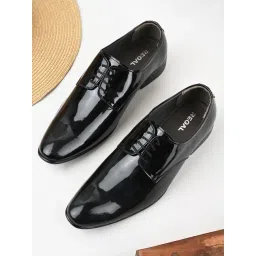 Regal Black Patent Leather Formal Shoes-picture-11
