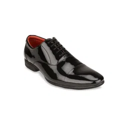 Regal Men Black Patent Leather Formal Oxfords-picture-14