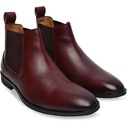 regal Men Chelsea Leather Boots-picture-36