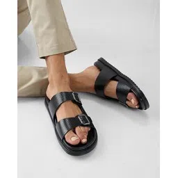 regal Men Double Strap Slip-on Sandals-picture-14