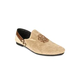 Regal Men Embroidered Lightweight Suede Slip-On Sneakers-picture-33