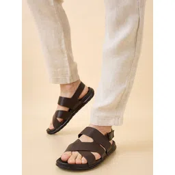 Regal Men Leather Comfort Sandals-picture-24