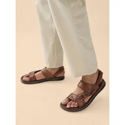 Regal Men Leather Comfort Sandals-picture-34