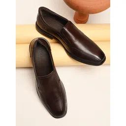 Regal Men Leather Formal Slip-Ons-picture-22