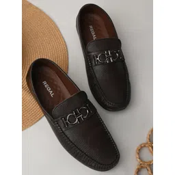 Regal Men Leather Slip-On Loafers-picture-24