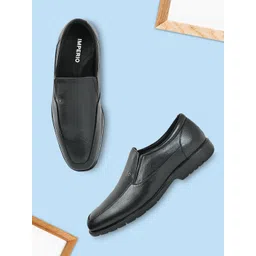 Regal Men Textured Leather Extra Light Sole Formal Slip-On Shoes-picture-38