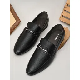 Regal Men Textured Leather Formal Slip-Ons-picture-40