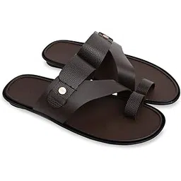 regal Men Textured Leather Sandals-picture-10