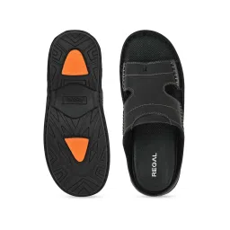 Regal Men's Black Thong Sandals image 3
