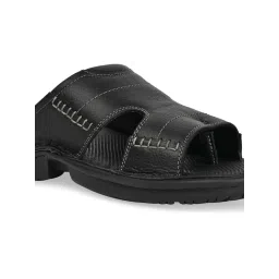 Regal Men's Black Thong Sandals image 4