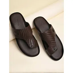 Regal Men's Brown Toe Ring Sandals-picture-19