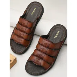 Regal Men's Tan Casual Sandals-picture-43