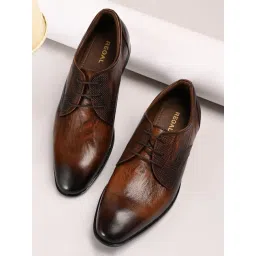 Regal Men's Tan Derby Shoes-picture-34