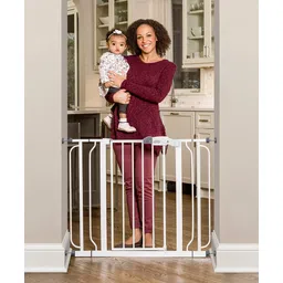 Regalo Easy Step Walk Through Baby Safety Gate - White-picture-27