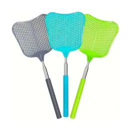regalo Extendable Fly Swatters, Strong Fly Killer, with Stainless Steel Telescopic Handle-picture-37
