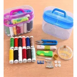 regalo Travel Sewing Kits Box With Colorful Threads-picture-16