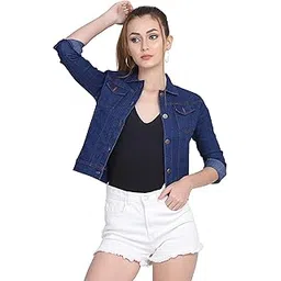 Regular Fit Solid Women Regular Denim Jacket-picture-42