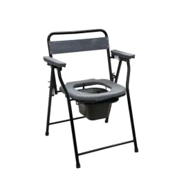 Rehamo Eon Chair Mild Steel O Type Commode Chair-picture-44