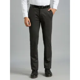 Reid & Taylor Brown Comfort fit Solid Trousers-picture-11