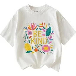 reifica 100% Pure Cotton Oversized T Shirt for Women | Loose Fit Printed Casual Top for Woman & Girls-picture-26