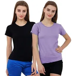 reifica Women Regular Fit T-Shirts Combo (Pack of 2)-picture-14