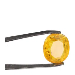 REIKI CRYSTAL PRODUCTS Yellow Cut Natural Sapphire Gemstone-picture-20
