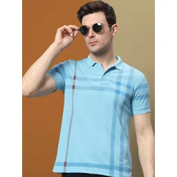 RELANE Men Printed Polo Collar Pockets T-shirt-picture-20