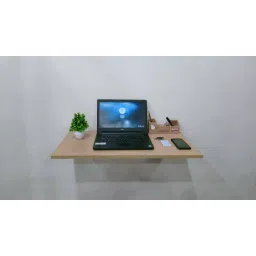 Reliable Hubs 40000178 Wood Rectangle Wall Mounted Table Brown-picture-29