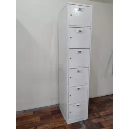 reliable hubs Reliable Hub's White 6 Lockers Metal Safe Locker 40000190-picture-15