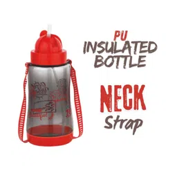 Reliance PLAST Kids Plastic Water Bottle with Straw, Sipper Bottle, Leak Proof, BPA Free, Food Grade, School & Picnic Bottle - Red (800ml)-picture-20
