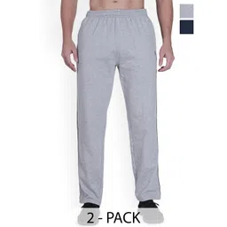 RELIGHT WEARS Men Pack Of 2 Side Striped Track Pants-picture-13