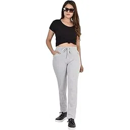 relight wears Women's Cotton Regular Fit Track Pants with 2 Round Pockets-picture-37