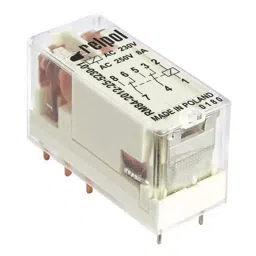 Relpol RM84 Power Relay PCB Mount DPDT Plug In 110 V AC 8900 Ω, RM84-2012-35-5110-picture-15