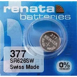 Renata 377 SR626SW (Original) 1.55V 28mAh Silver Oxide Button Cell Battery-picture-11