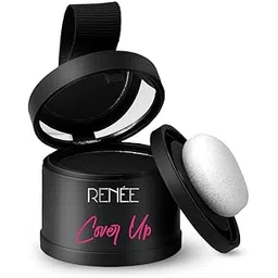 RENEE Cover-Up Hair Powder - Black | Covers Grey Roots & Bald Spots Instantly | Highly Pigmented, Fuller & Denser Look | Long-Lasting | Matte Finish | Fine Powder | Flawless Application | 4gm-picture-56