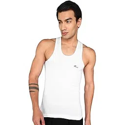 renox Men's Cotton Vest | Cotton Vest- White-picture-47