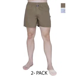 RENZ Pack of 2 Cotton Boxers-RBX4114_M image 1
