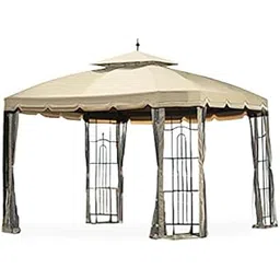 Replacement Canopy Top Cover Big Lots Bay Window 10' x 12' Gazebo-picture-12